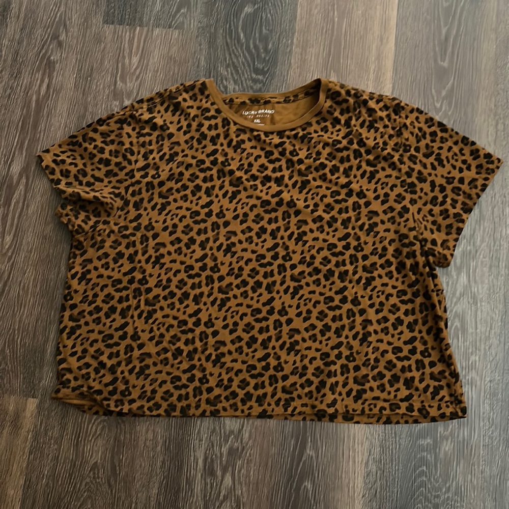 Lucky Brand Leopard T-shirt